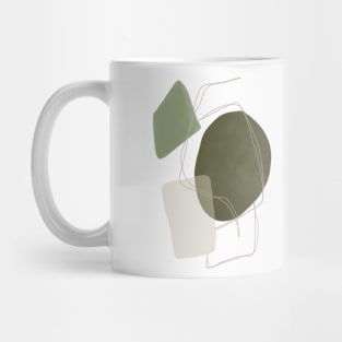 Decor: Contemporary Green Art Mug